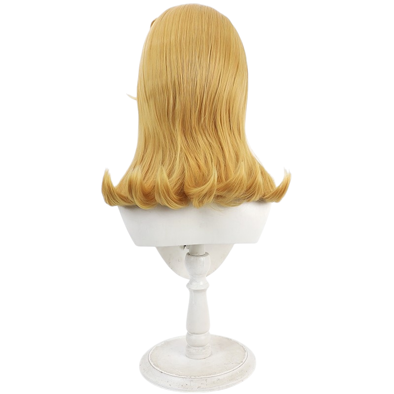 White Smoke Emma Frost Cosplay Wig - Marvel Rivals (Blonde Sleek Styling) (FEVERCOS)