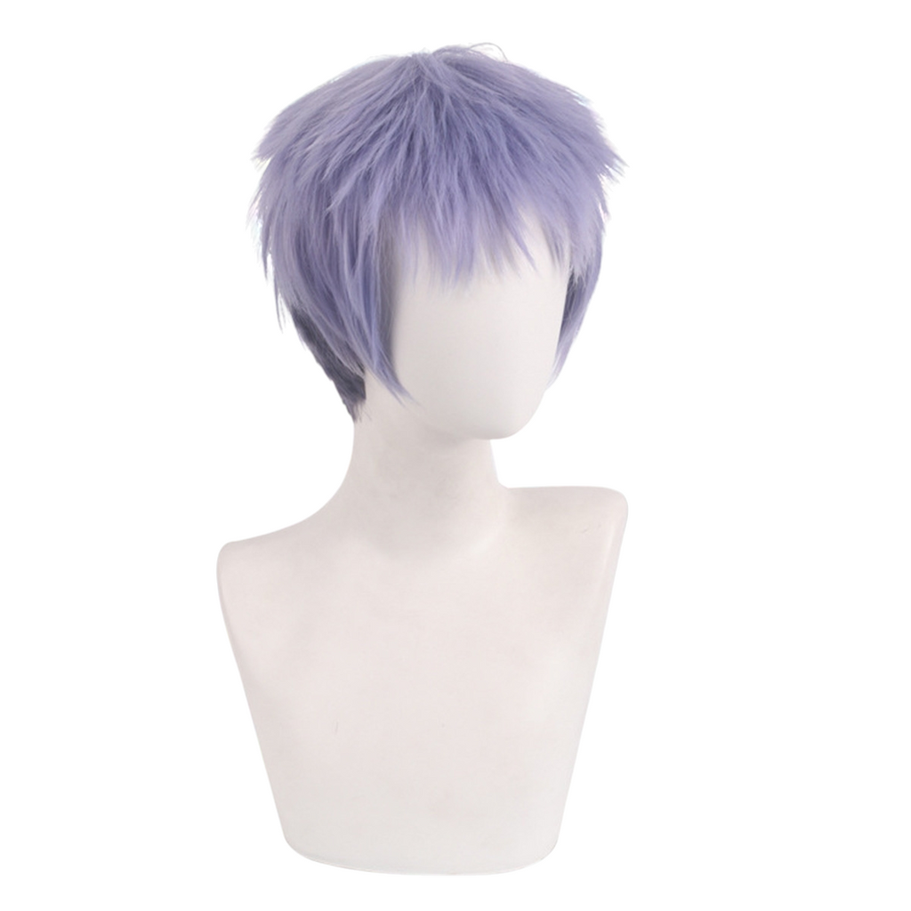White Smoke Takashi Mitsuya Cosplay Wig - Tokyo Revengers (Lavender Blue Short) (FEVERCOS)