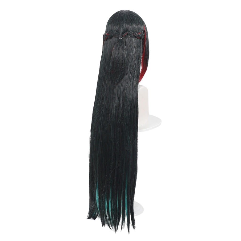 White Smoke Zhuang Fangyi Cosplay Wig - Arknights: Endfield (Split Color Long) (FEVERCOS)