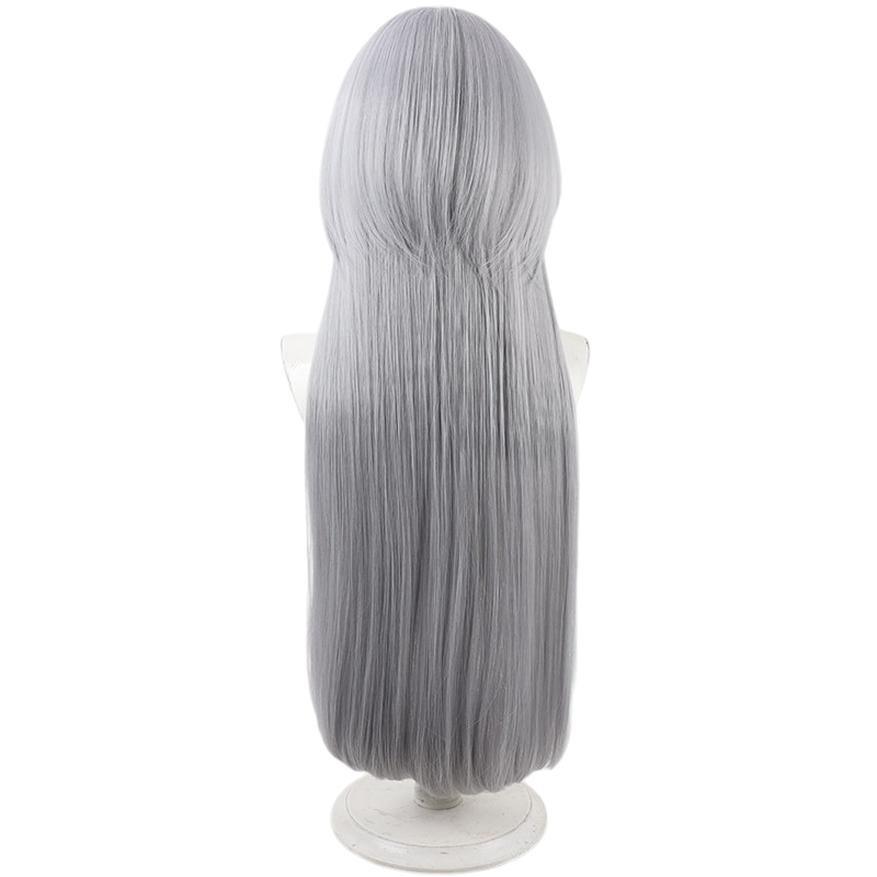 White Smoke Mornye Cosplay Wig - Wuthering Waves (Light Blue Long Loose) (FEVERCOS)
