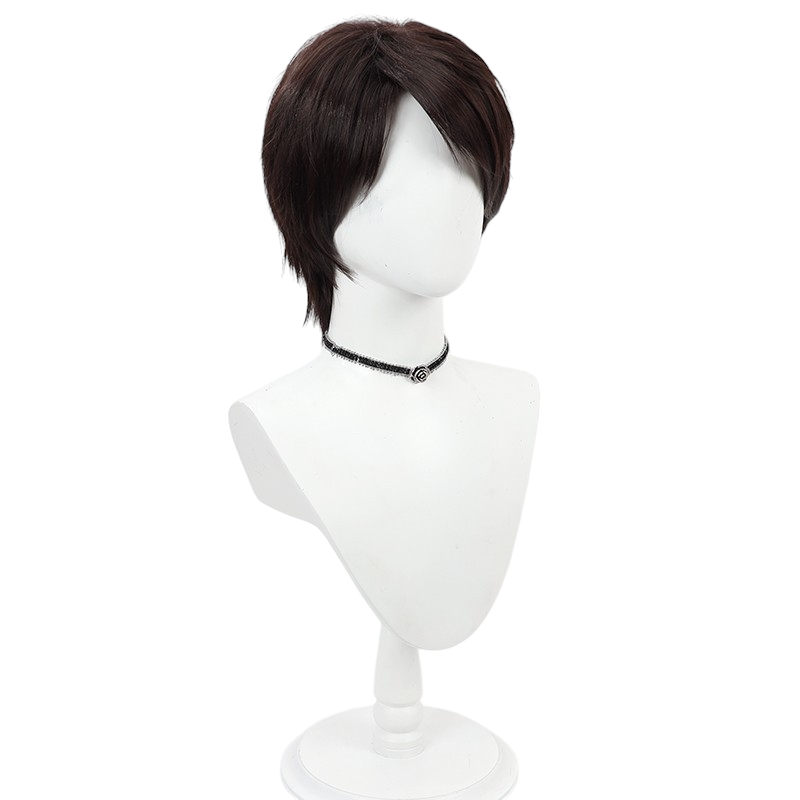 White Smoke Tsukasa Kadoya Cosplay Wig - Kamen Rider Decade (Brown Teased Volume) (FEVERCOS)