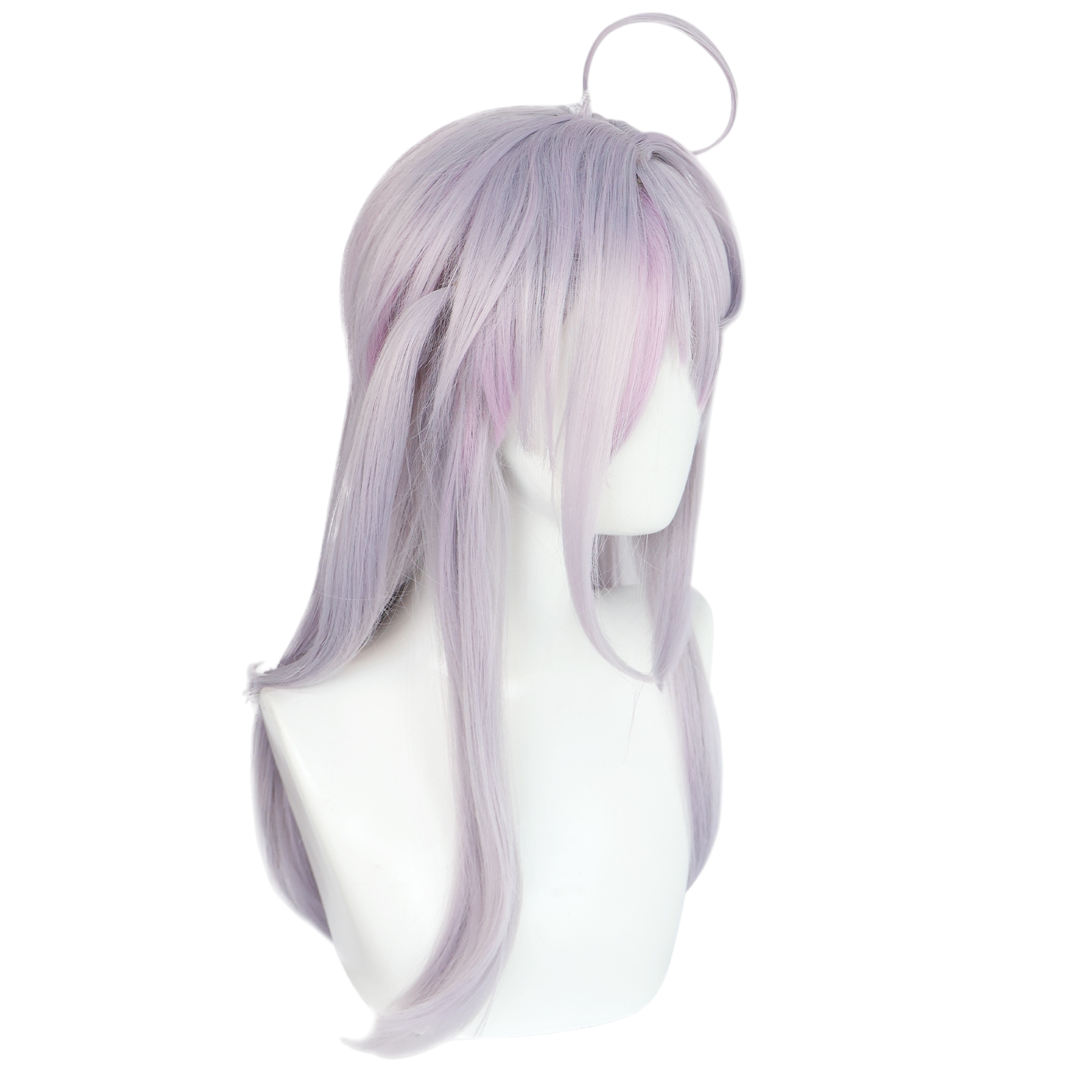 Light Gray Alya (Alisa) Cosplay Wig - Roshidere (Silver/Purple Gradient) (FEVERCOS)