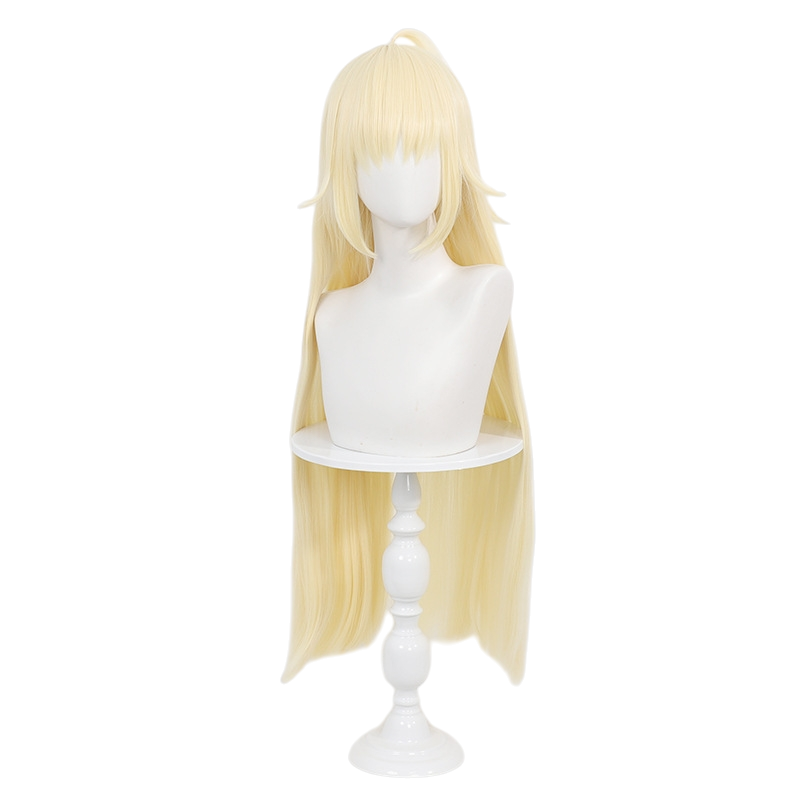 White Smoke Reed (Five-Star Ver.) Cosplay Wig - Arknights (Red Ponytail Scalp) (FEVERCOS)
