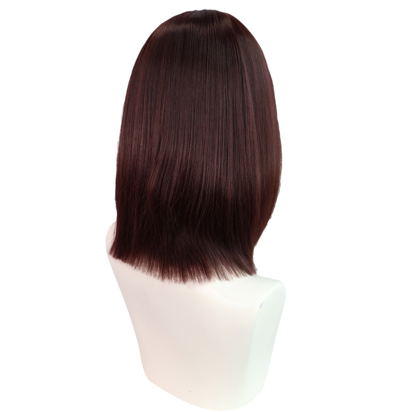 Dark Slate Gray Akiko Yosano Cosplay Wig - Bungo Stray Dogs (Black/Purple Bob) (FEVERCOS)