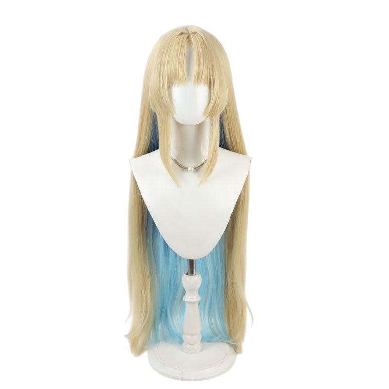 White Smoke Cartethyia (80cm Gradient) Cosplay Wig - Wuthering Waves (Long Gradient Scalp) (FEVERCOS)