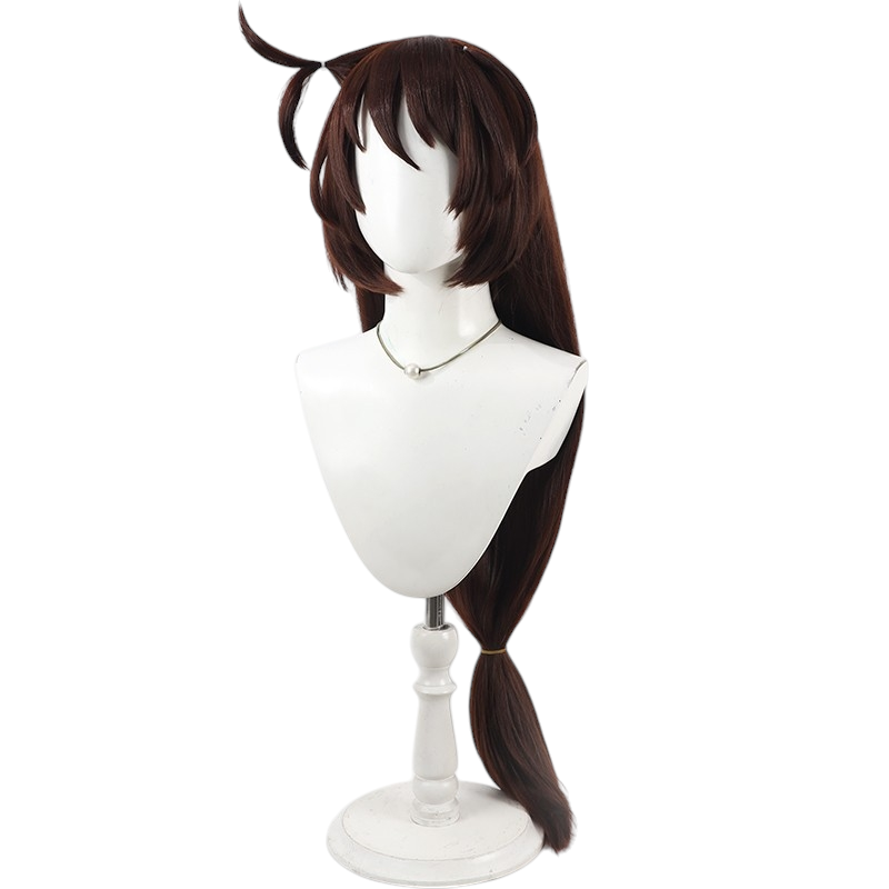 Light Gray Rikichi Yamada Cosplay Wig - Nintama Rantaro (High Ponytail) (FEVERCOS)