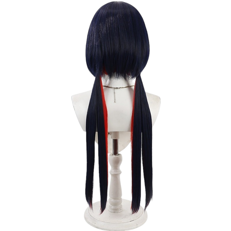 White Smoke RIM Cosplay Wig - KAMITSUBAKI STUDIO (Silver/Blue Highlight Bob) (FEVERCOS)