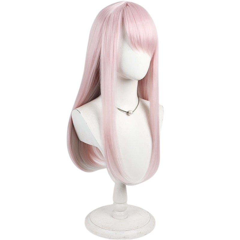 White Smoke Neon Cosplay Wig - Goddess of Victory: NIKKE (Two-Tone Under-Dye Grey Scalp) (FEVERCOS)