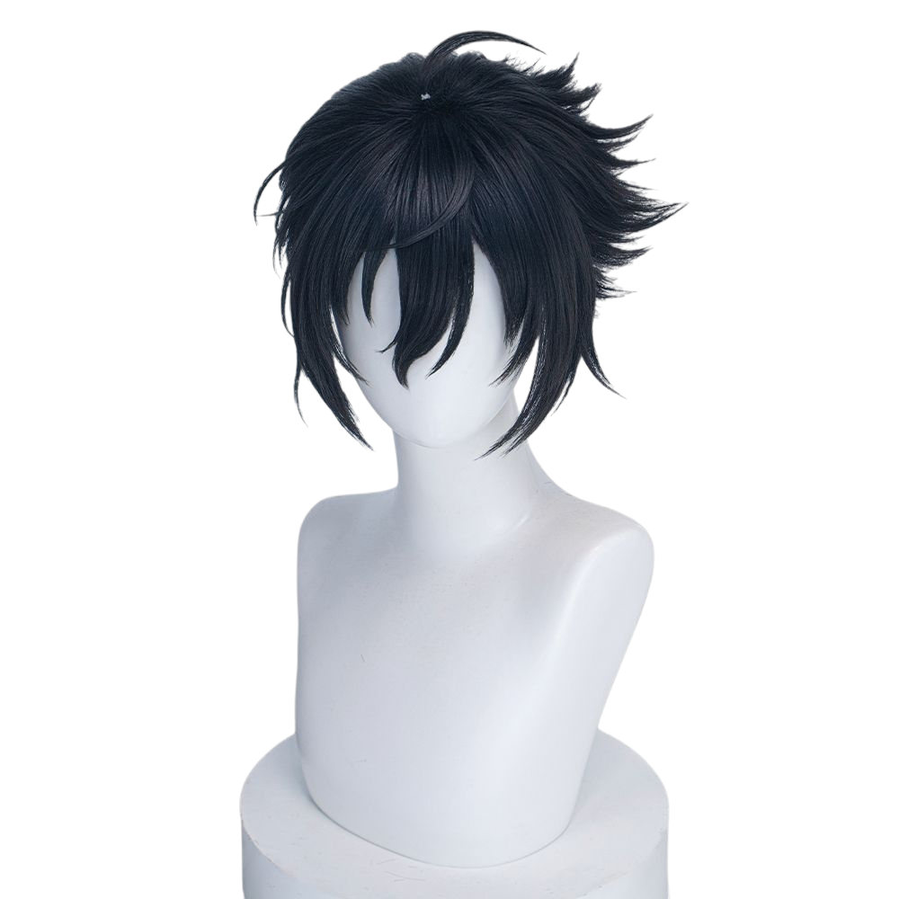White Smoke Kantsubaki Rousei Cosplay Wig - Agents of the Four Seasons (Teased Flipped Short) (FEVERCOS)