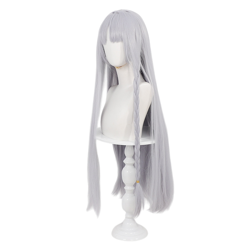 White Smoke Francois Prelati Cosplay Wig - Fate/strange Fake (Purple Long Loose) (FEVERCOS)