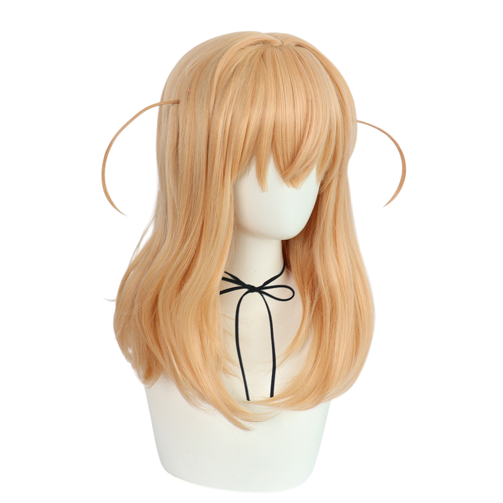 Tan Kaho Hinoshita Cosplay Wig - Love Live! Hasunosora (Golden Blonde) (FEVERCOS)