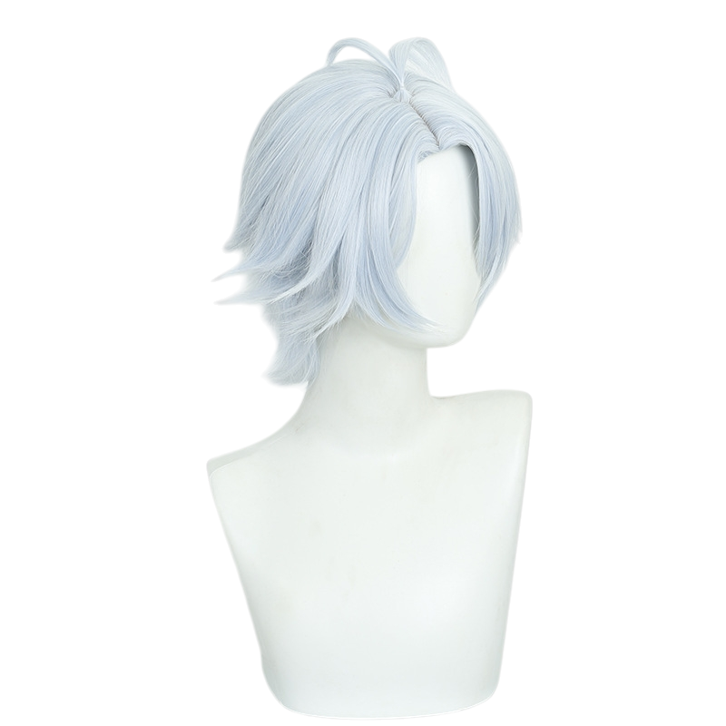 White Smoke Baie Cosplay Wig - Honkai: Star Rail (Simulation Scalp Styling) (FEVERCOS)