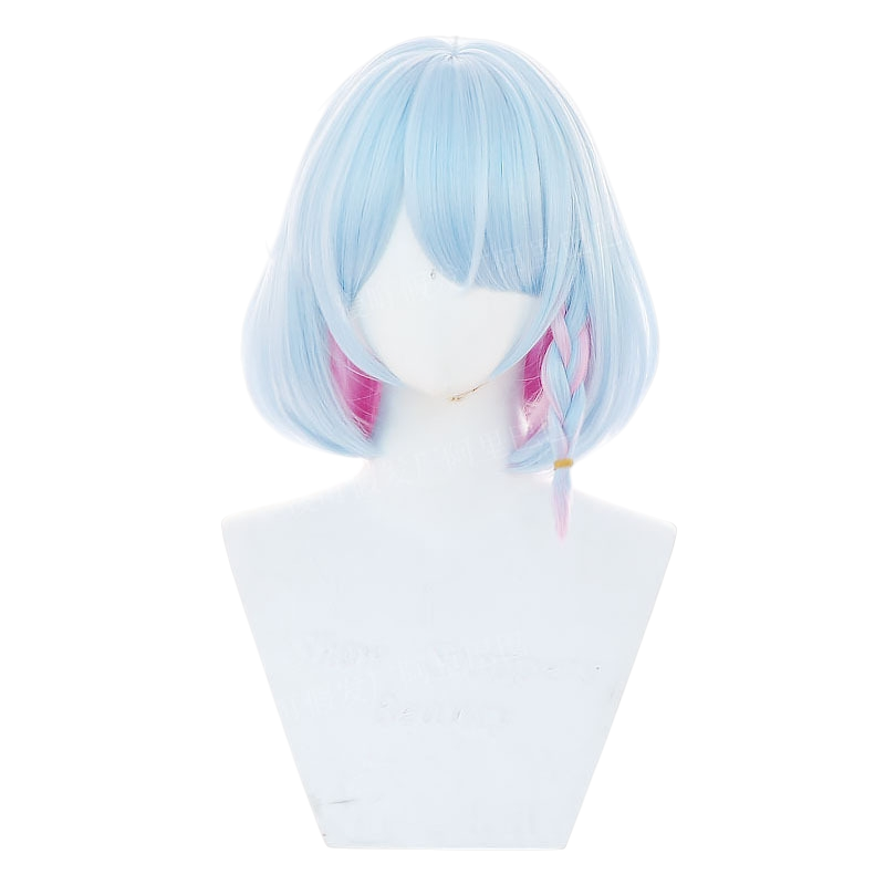Lavender Arona Cosplay Wig - Blue Archive (Blue Streak Bob) (FEVERCOS)