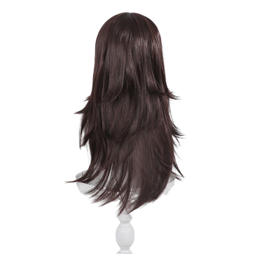 White Smoke Shinjiro Aragaki Cosplay Wig - Persona 3 (Brown Long Beanie Style) (FEVERCOS)