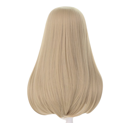 White Smoke Kinako Cosplay Wig - Feline Maiden (Silicone Scalp) (FEVERCOS) 40hara CAT
