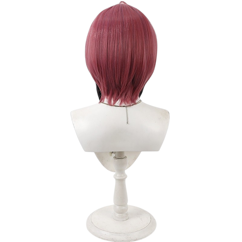 White Smoke Omokage Cosplay Wig - Touken Ranbu ONLINE (Burgundy Gradient Scalp) (FEVERCOS)