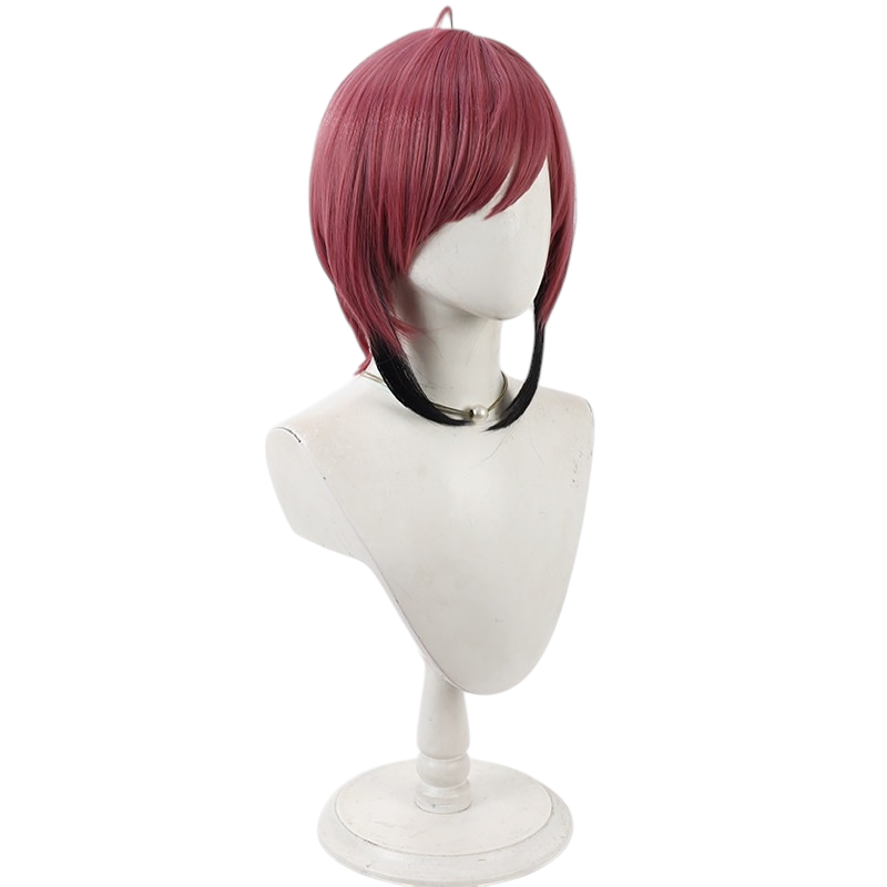 White Smoke Omokage Cosplay Wig - Touken Ranbu ONLINE (Burgundy Gradient Scalp) (FEVERCOS)