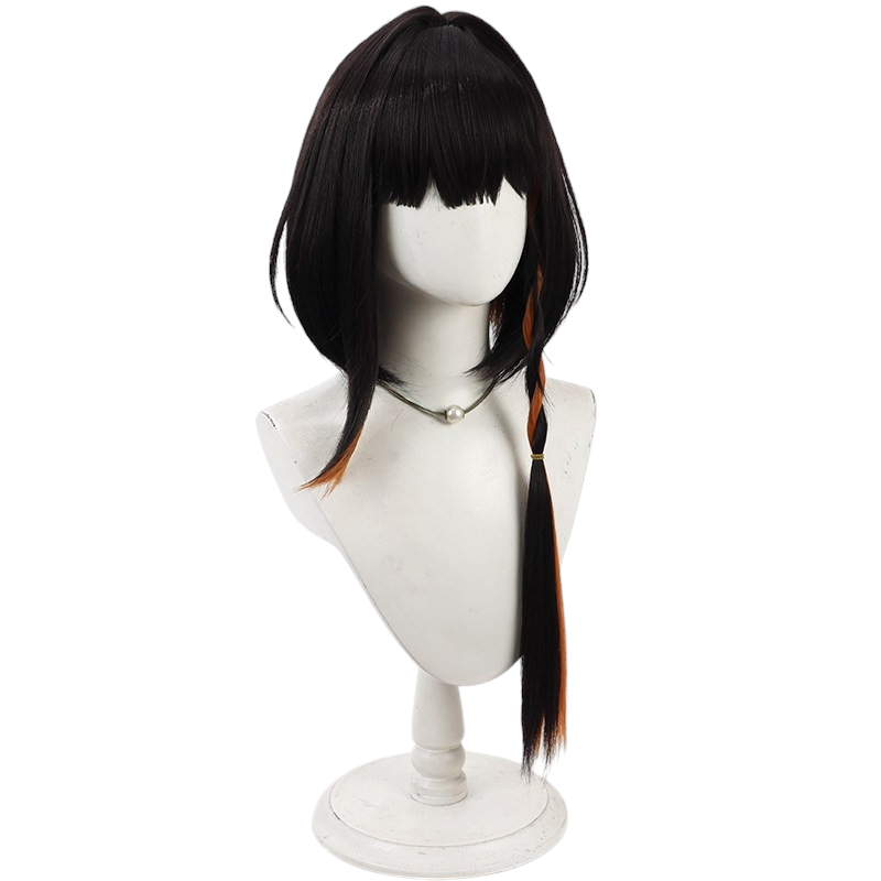 White Smoke Cangjie (Jie) Cosplay Wig - Arknights (Gradient Scalp Style) (FEVERCOS)