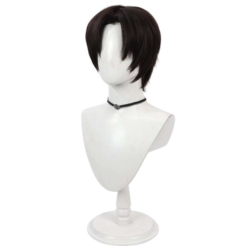 White Smoke Ryuji Taiga Cosplay Wig - Senpai is an Otokonoko (Dark Brown Teased) (FEVERCOS)