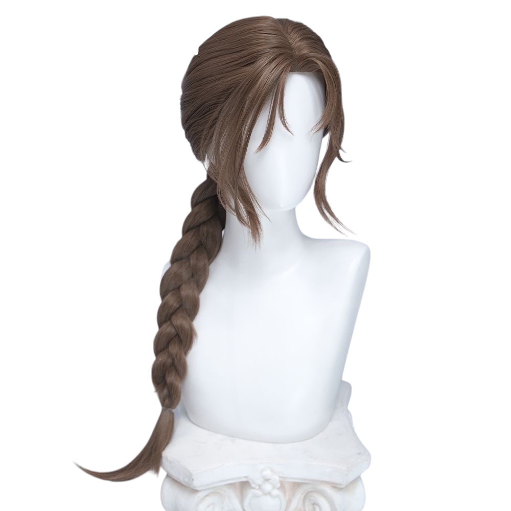 White Smoke Butterfly (Lena) Cosplay Wig - Delta Force (58cm Center Part Braids) (FEVERCOS)
