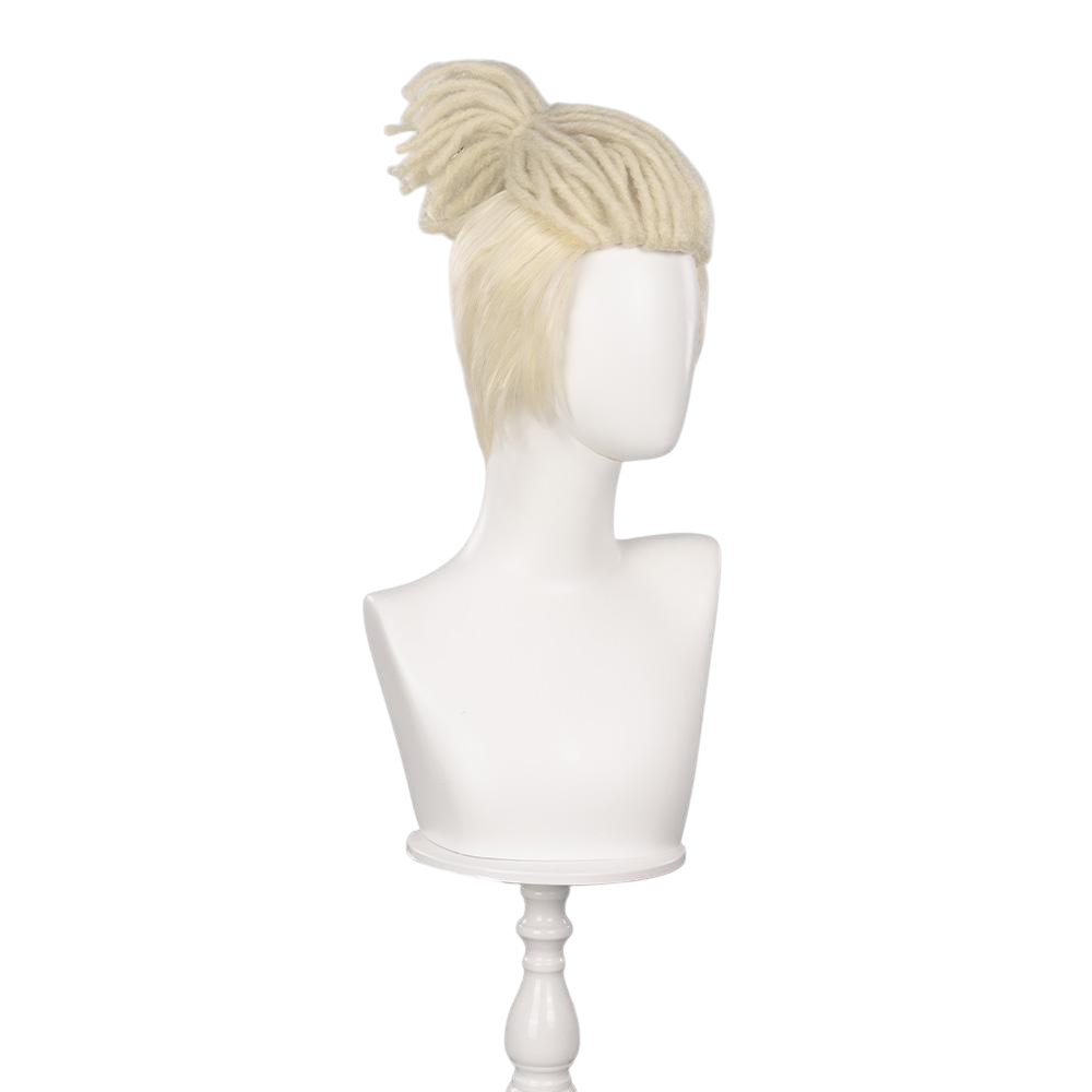 White Smoke Ekko Cosplay Wig - Arcane (White Dreadlocks) (FEVERCOS) LOL League of Legends