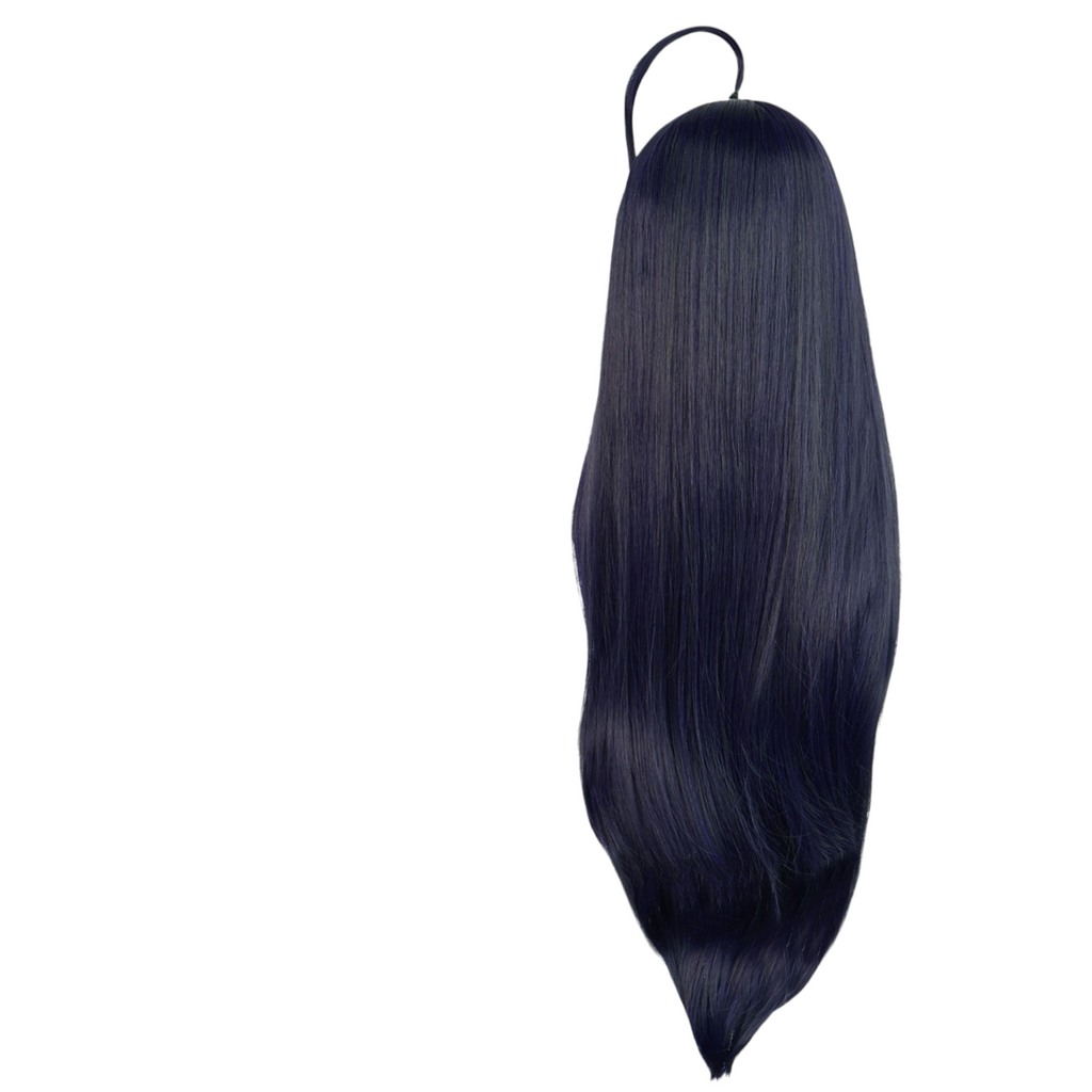 White Smoke Albedo Cosplay Wig - Overlord (Black/Purple Gradient) (FEVERCOS)