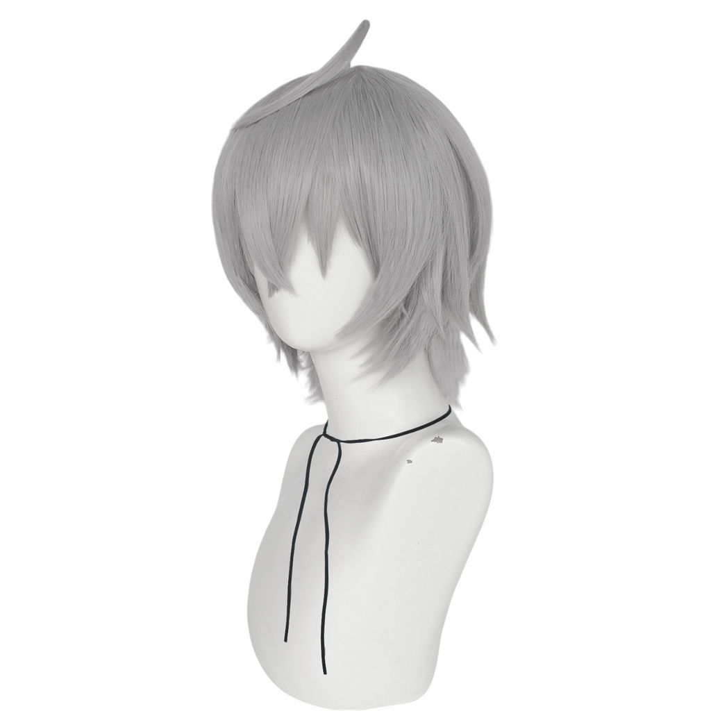 White Smoke Wise (Protagonist) Cosplay Wig - Zenless Zone Zero (Grey Short) (FEVERCOS)