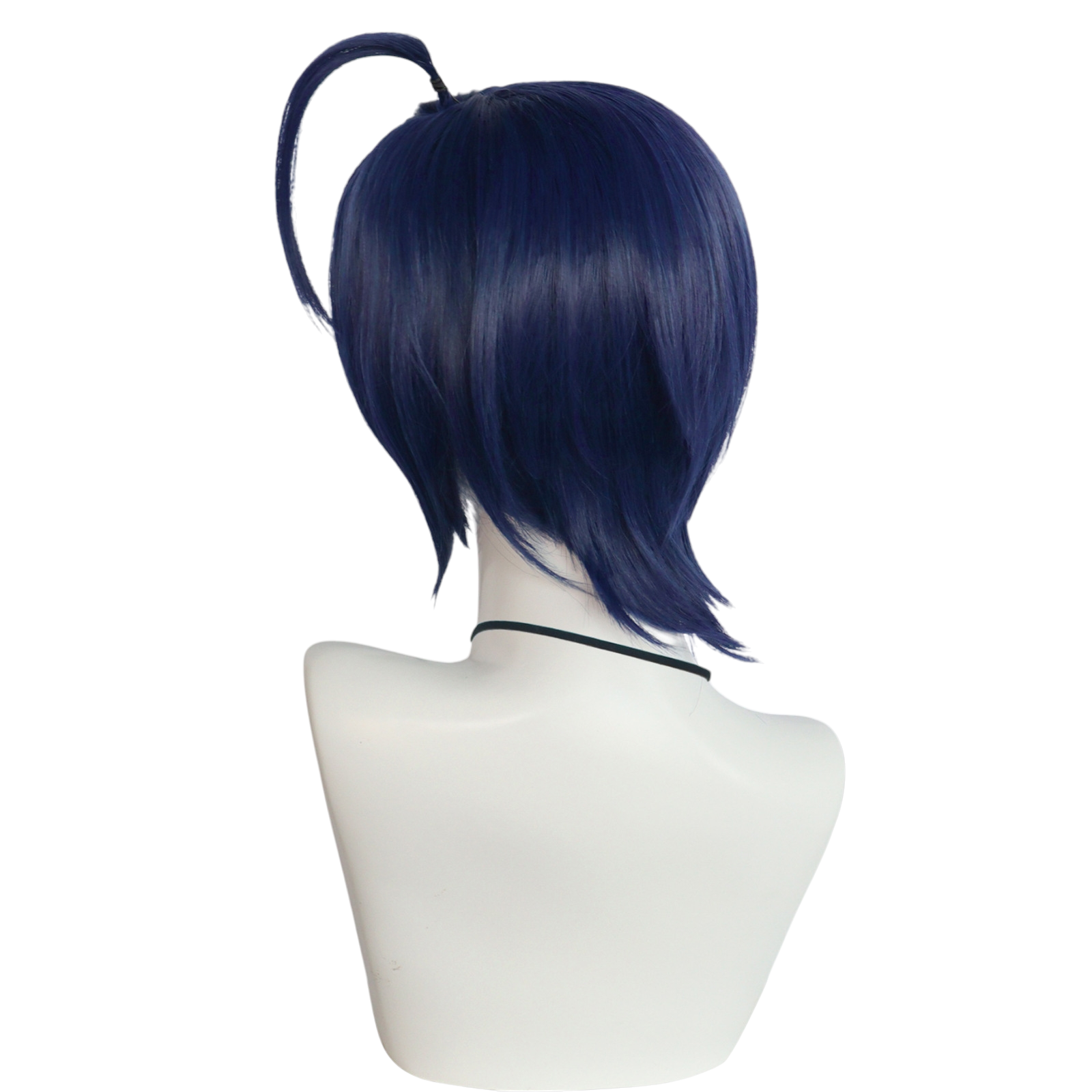 White Smoke Belle (Protagonist) Cosplay Wig - Zenless Zone Zero (Blue/Grey Bob) (FEVERCOS)