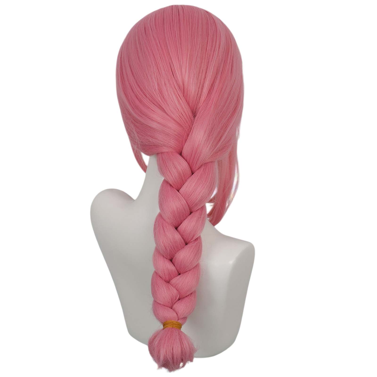 White Smoke Yanagi Tsukishiro Cosplay Wig - Zenless Zone Zero (Pink Braid) (FEVERCOS)