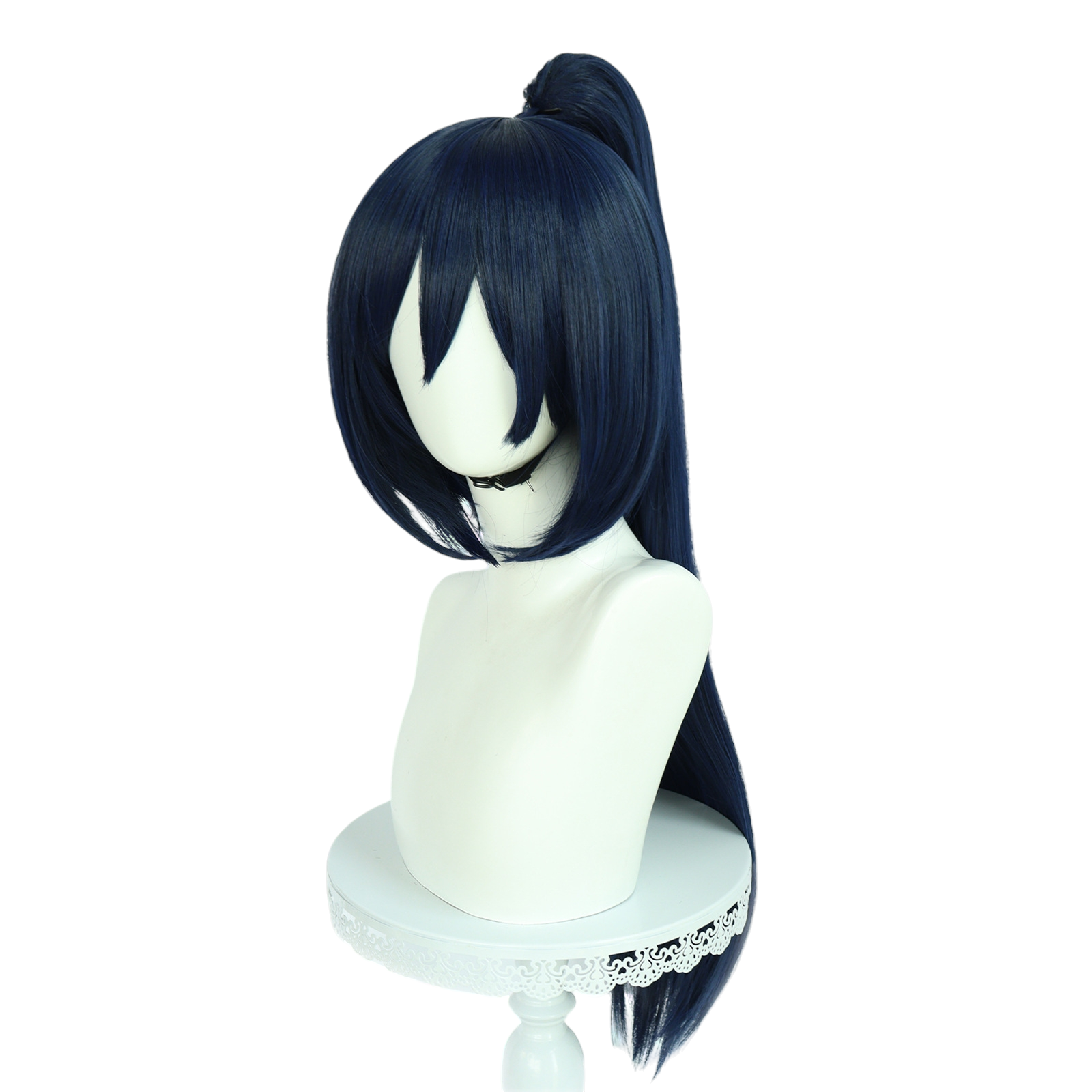 White Smoke Eishin Flash Cosplay Wig - Uma Musume: Pretty Derby (Dark Brown Braid) (FEVERCOS)