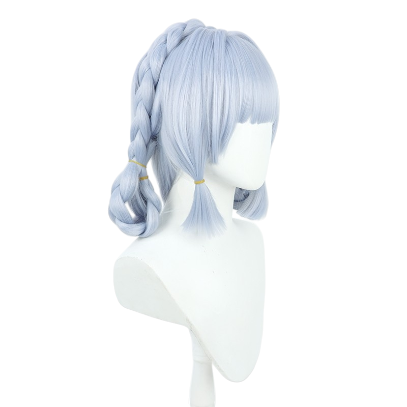 White Smoke Ayaka "Springbloom Missive" (Skin) Cosplay Wig - Genshin Impact (Braid) (FEVERCOS)