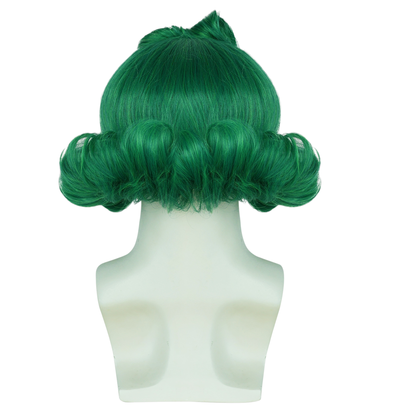 White Smoke Oompa Loompa Cosplay Wig - Wonka / Charlie and the Chocolate Factory (Green Flipped) (FEVERCOS)