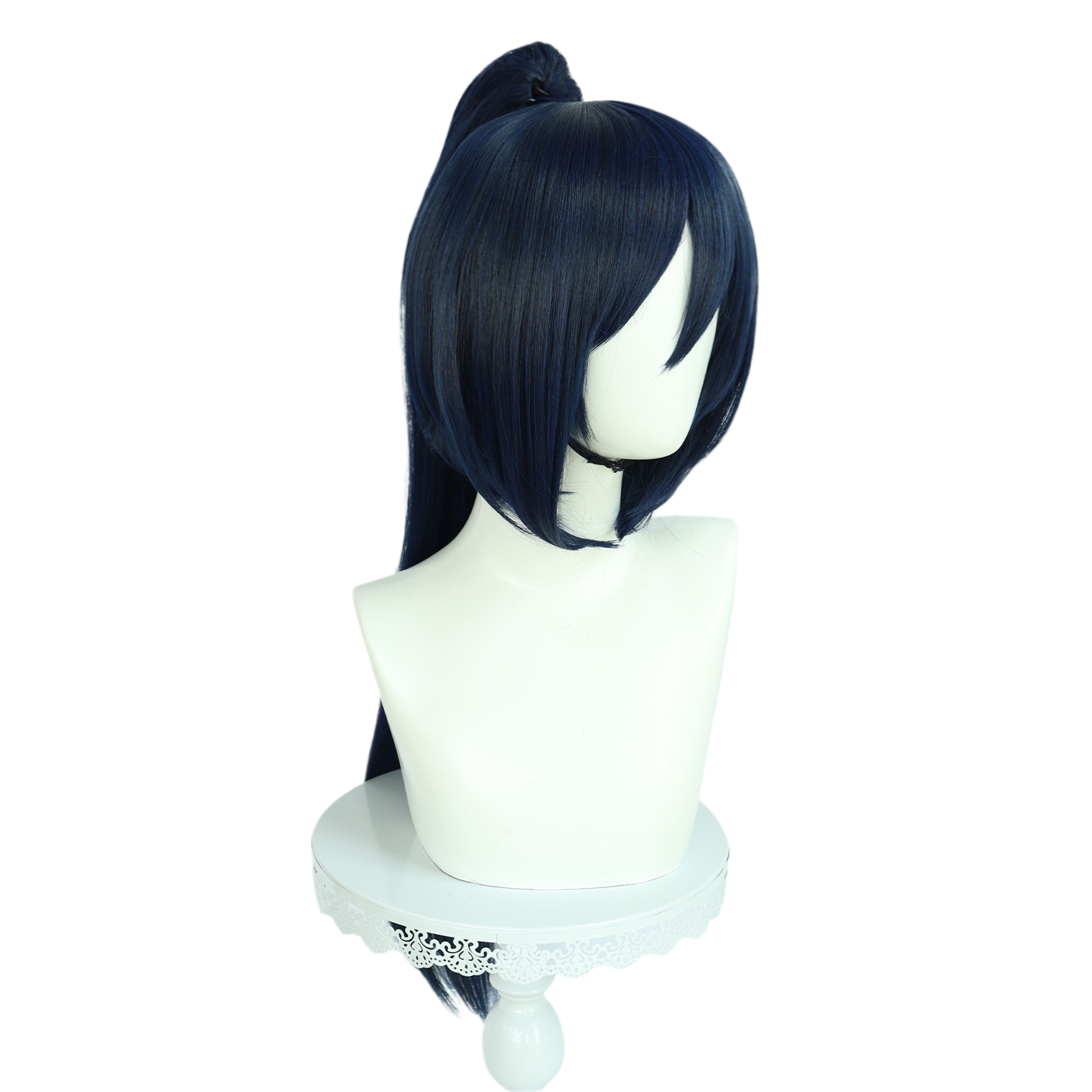 White Smoke Eishin Flash Cosplay Wig - Uma Musume: Pretty Derby (Dark Brown Braid) (FEVERCOS)