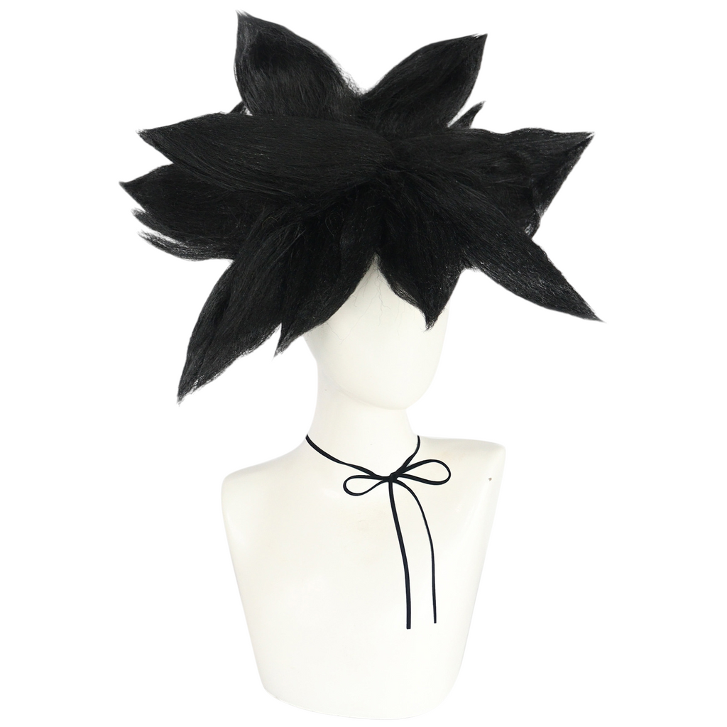 White Smoke Goku Black (Super Saiyan Rosé) Cosplay Wig - Dragon Ball Super (Pink Spiky) (FEVERCOS)