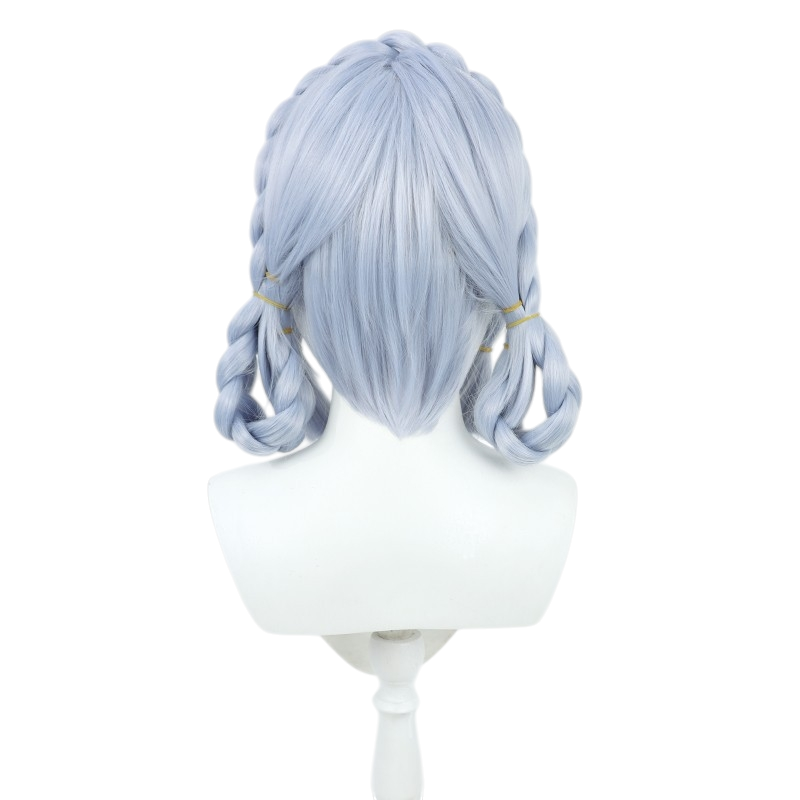 White Smoke Ayaka "Springbloom Missive" (Skin) Cosplay Wig - Genshin Impact (Braid) (FEVERCOS)