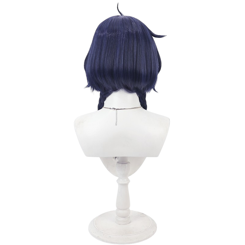 White Smoke Xiangling "Cheer" (Lantern Rite Skin) Cosplay Wig - Genshin Impact (Braided Loops) (FEVERCOS)