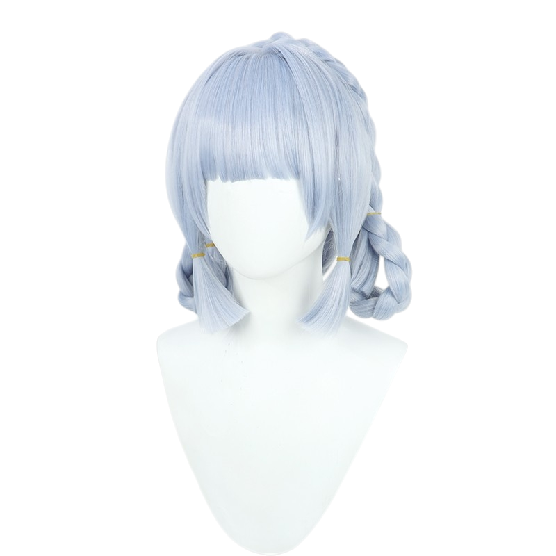 White Smoke Ayaka "Springbloom Missive" (Skin) Cosplay Wig - Genshin Impact (Braid) (FEVERCOS)