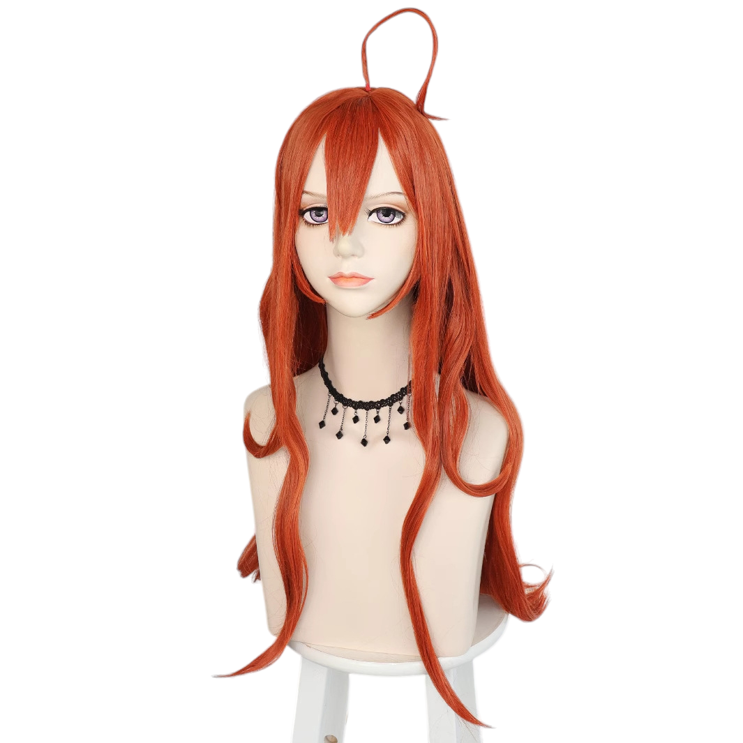 White Smoke Itsuki Nakano Cosplay Wig - The Quintessential Quintuplets (Red Long) (FEVERCOS)