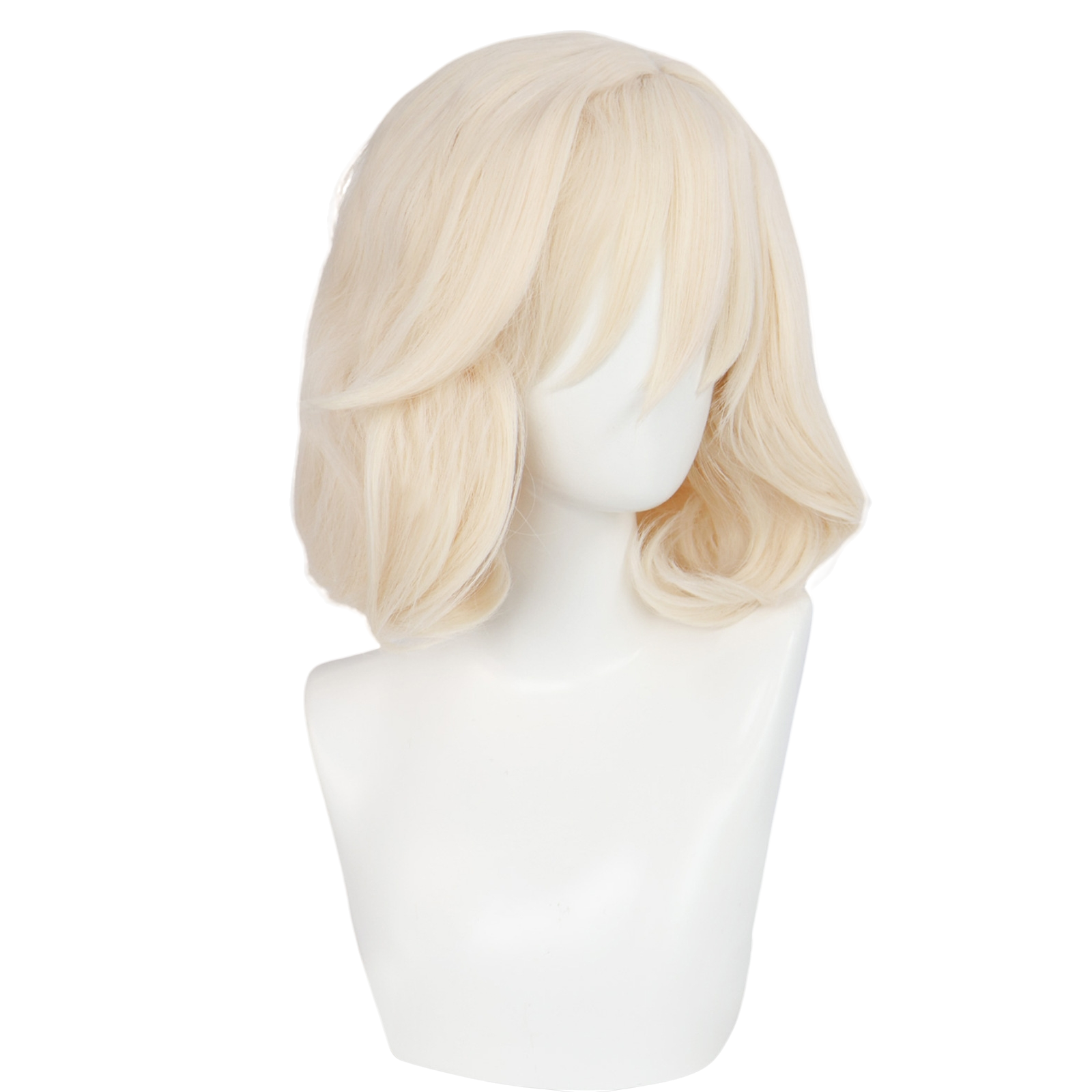 Lavender Mimzy Cosplay Wig - Hazbin Hotel (Blonde Bob) (FEVERCOS)