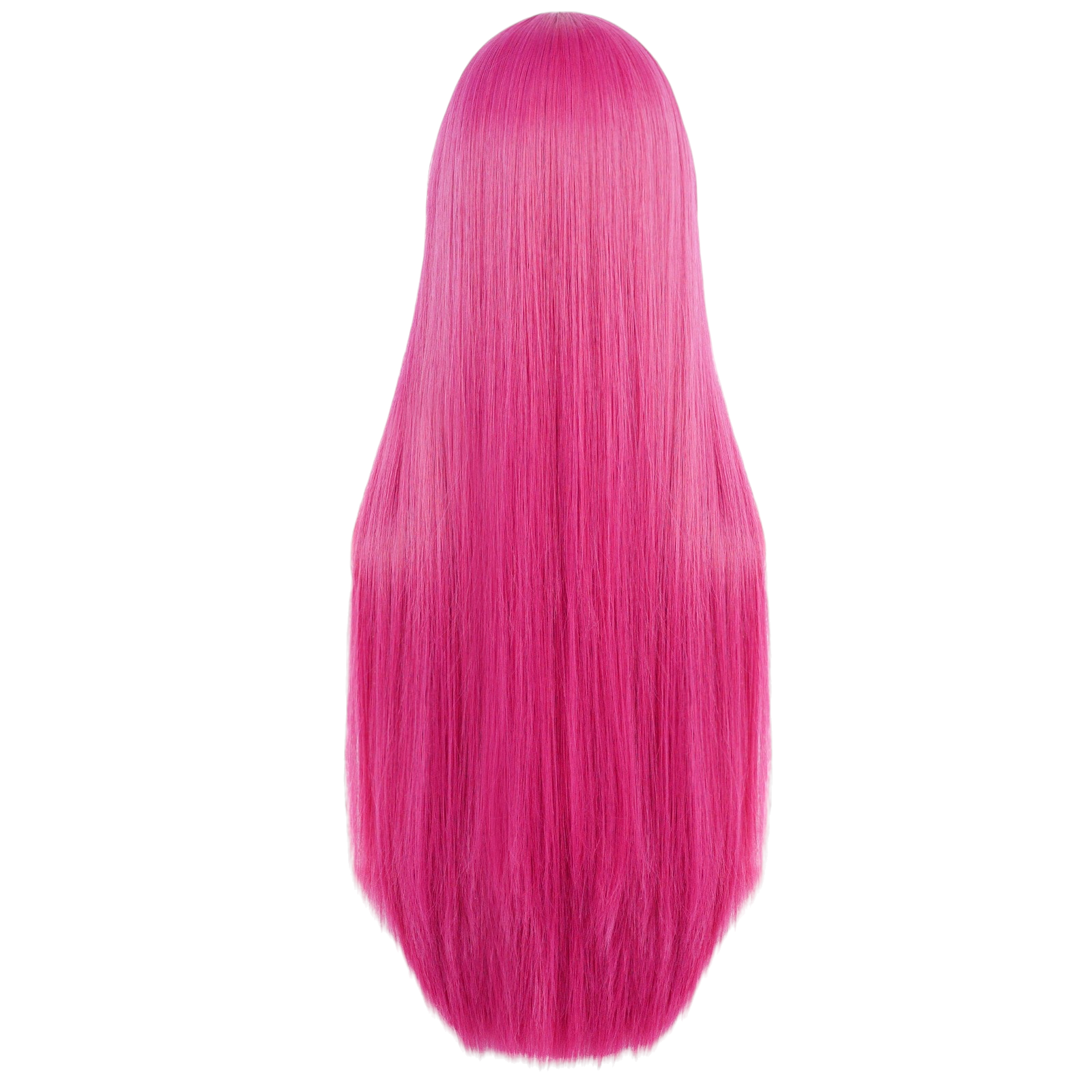 White Smoke Princess Bubblegum Cosplay Wig - Adventure Time (Pink Long Straight) (FEVERCOS)