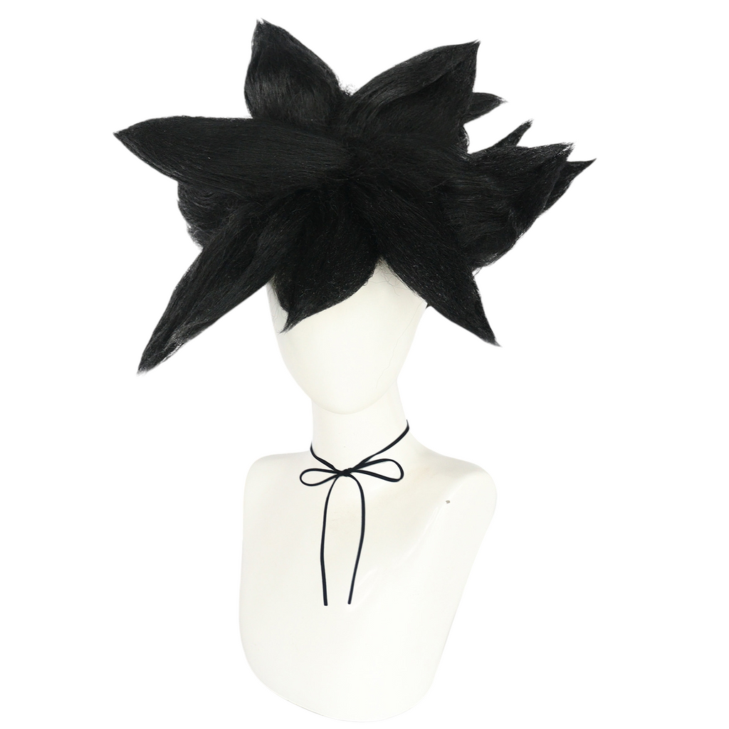 White Smoke Goku Black (Super Saiyan Rosé) Cosplay Wig - Dragon Ball Super (Pink Spiky) (FEVERCOS)