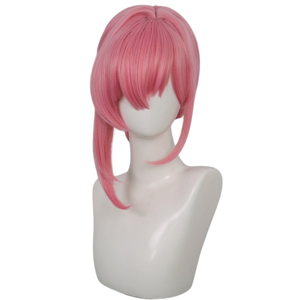 White Smoke Yanagi Tsukishiro Cosplay Wig - Zenless Zone Zero (Pink Braid) (FEVERCOS)