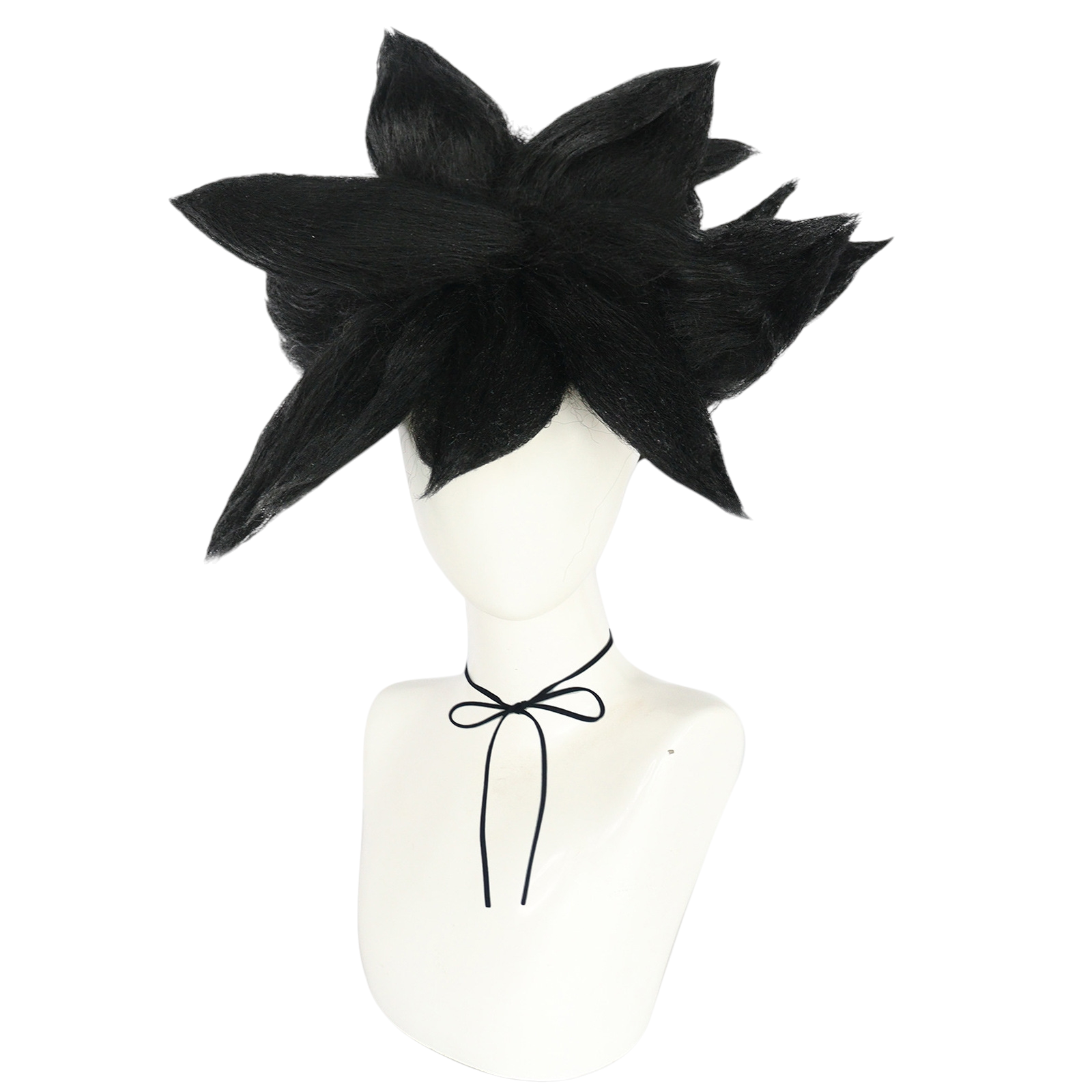 White Smoke Goku Black (Super Saiyan Rosé) Cosplay Wig - Dragon Ball Super (Pink Spiky) (FEVERCOS)