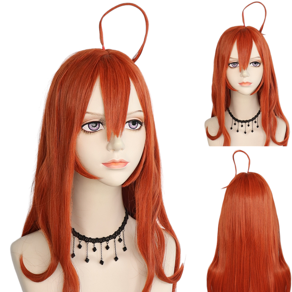 White Smoke Itsuki Nakano Cosplay Wig - The Quintessential Quintuplets (Red Long) (FEVERCOS)