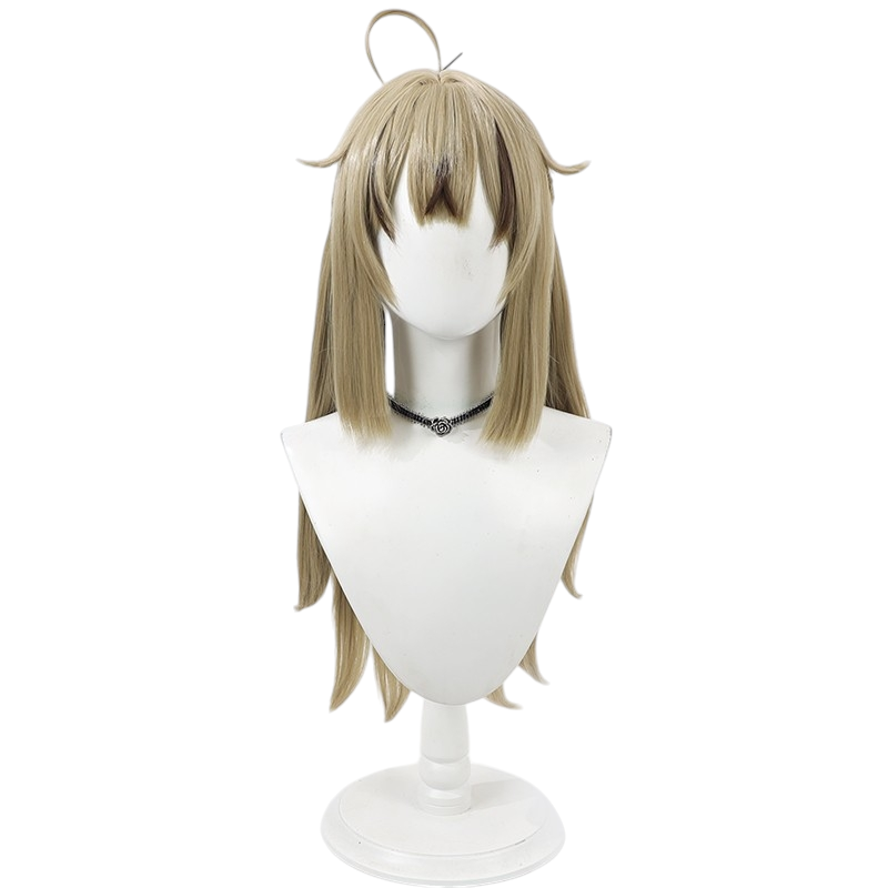 White Smoke Kirara (Flaxen Ver.) Cosplay Wig - Genshin Impact (Blonde Twin Tails) (FEVERCOS)