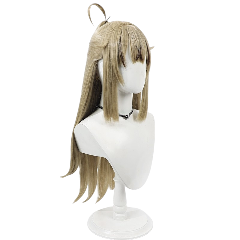 White Smoke Kirara (Flaxen Ver.) Cosplay Wig - Genshin Impact (Blonde Twin Tails) (FEVERCOS)