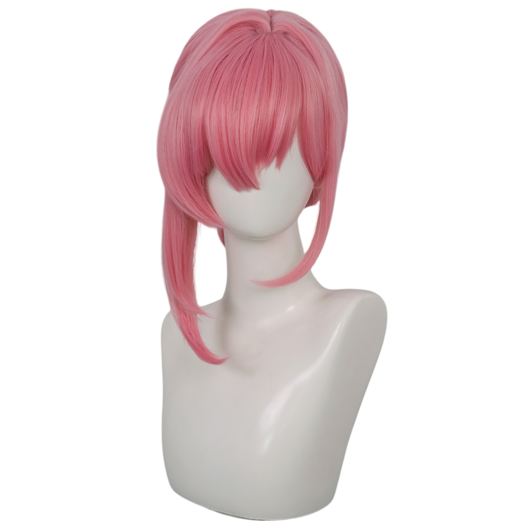 White Smoke Yanagi Tsukishiro Cosplay Wig - Zenless Zone Zero (Pink Braid) (FEVERCOS)