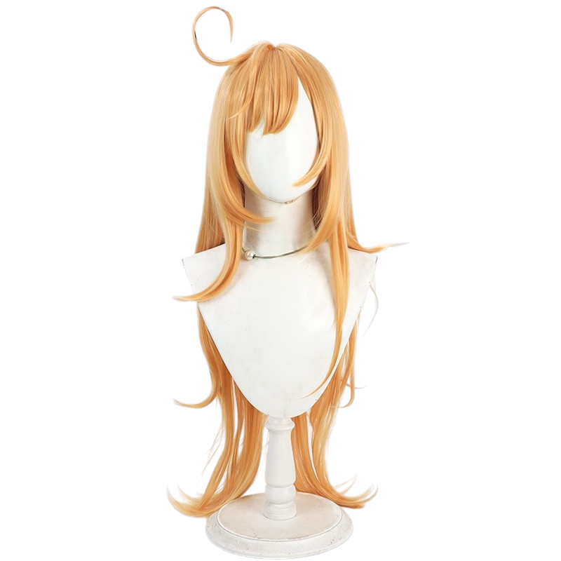 White Smoke Escoffier (Gold Variant) Cosplay Wig - Genshin Impact Concept (Golden Flipped) (FEVERCOS)