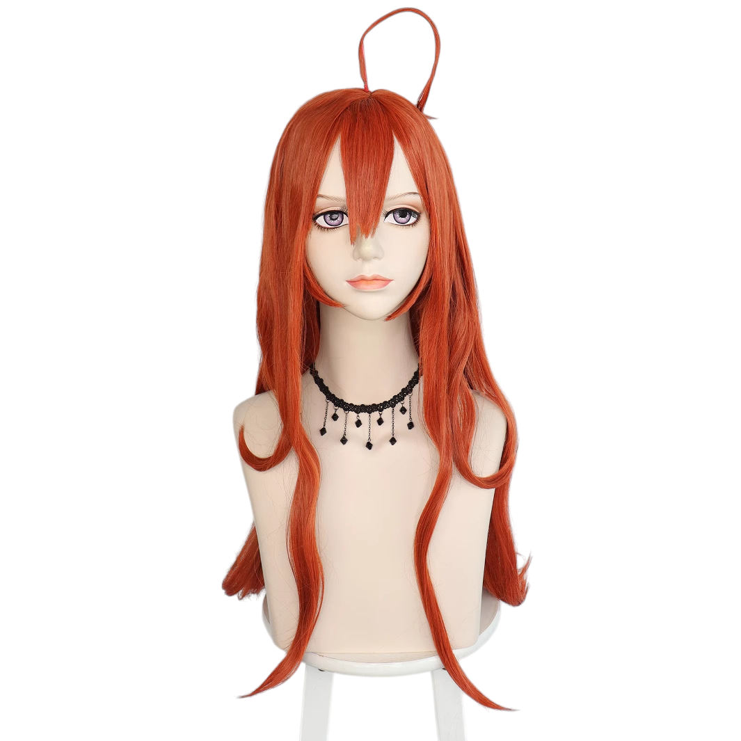 White Smoke Itsuki Nakano Cosplay Wig - The Quintessential Quintuplets (Red Long) (FEVERCOS)