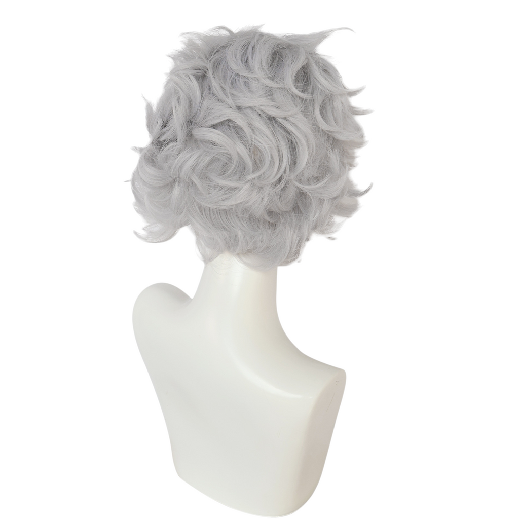 White Smoke Gale Dekarios Cosplay Wig - Baldur's Gate 3 (Brown Mullet) (FEVERCOS)